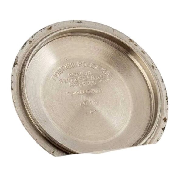 Vintage Rolex Oyester Tiffany & Co. Stamped Silver Watch, 35.5 mm - Picture 7 of 7